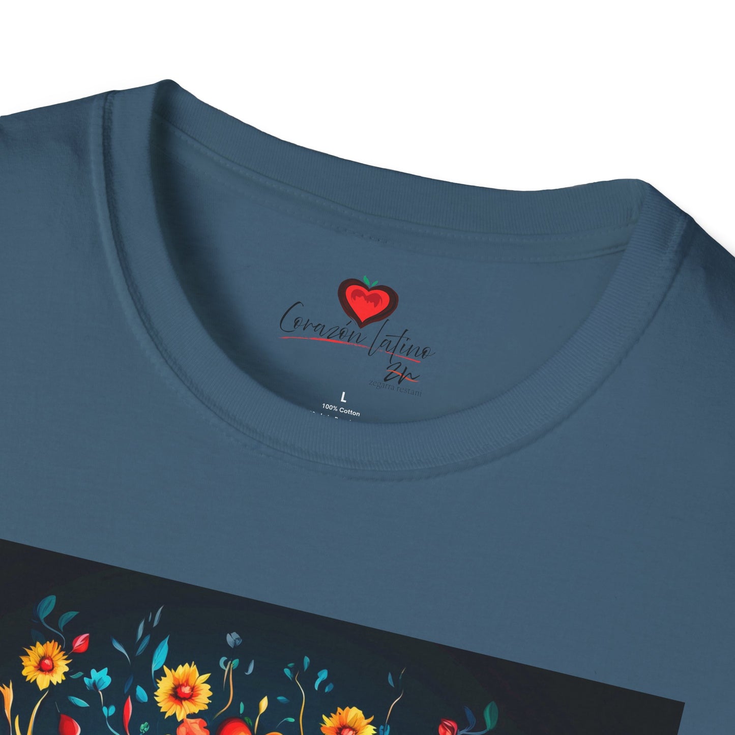 Corazón Latino 2 Unisex Softstyle T-Shirt