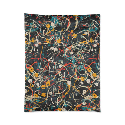 Pollock-Inspired Comforter
