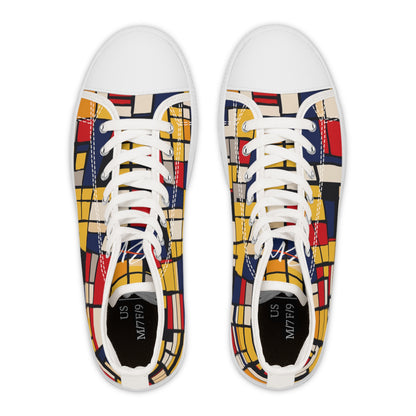 Mondrian Women's High Top Sneakers