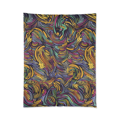 Pop Art Waves Comforter