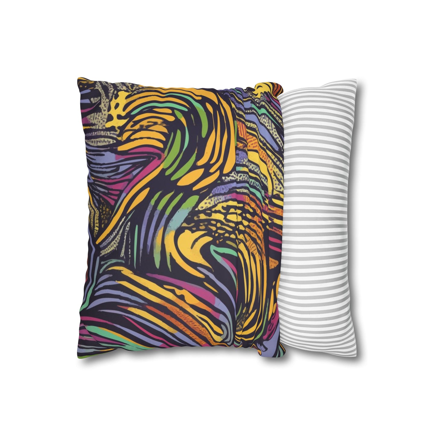 Pop Art Waves Pillowcase