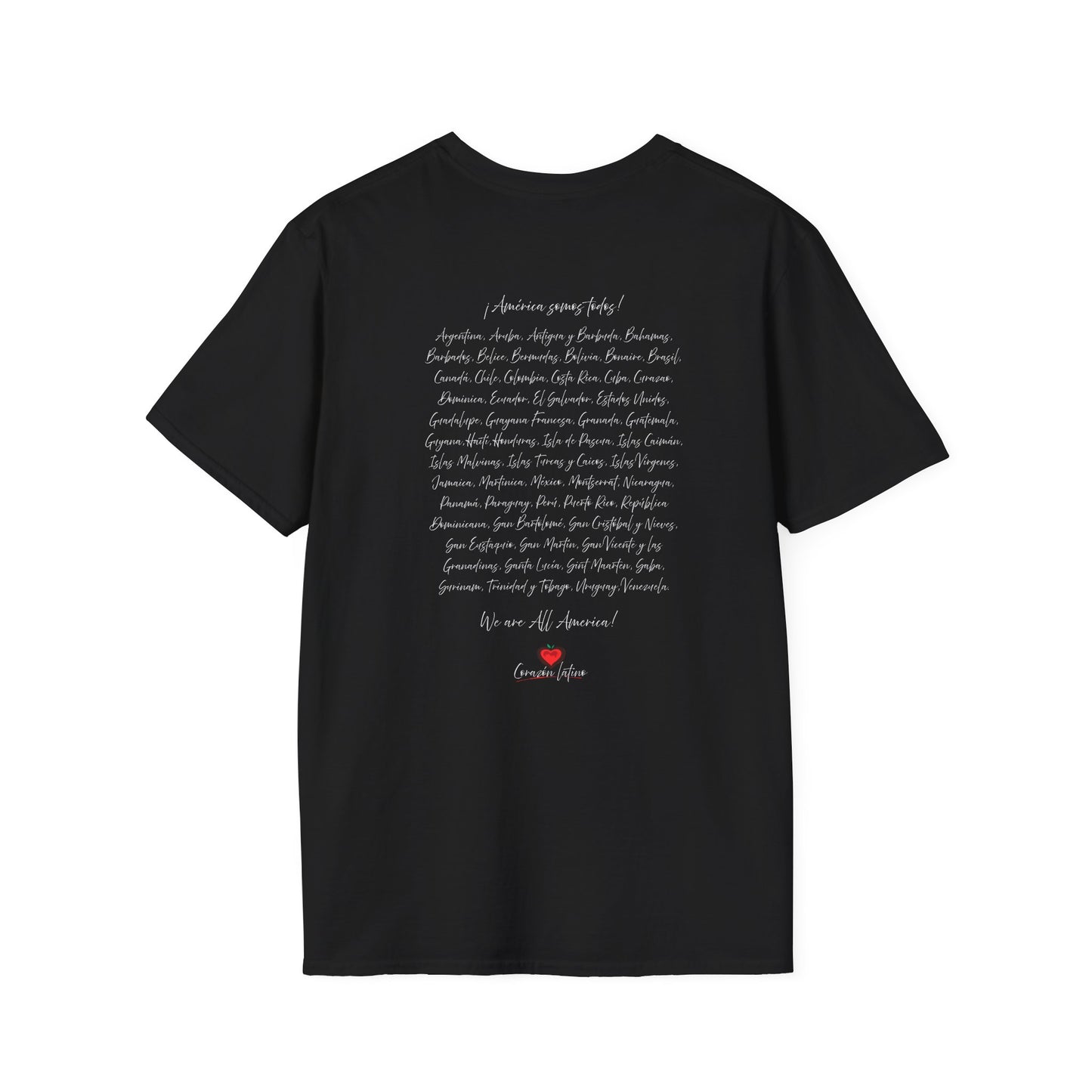 Corazón Latino 2 Unisex Softstyle T-Shirt
