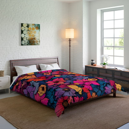Vivid Blossoms Comforter
