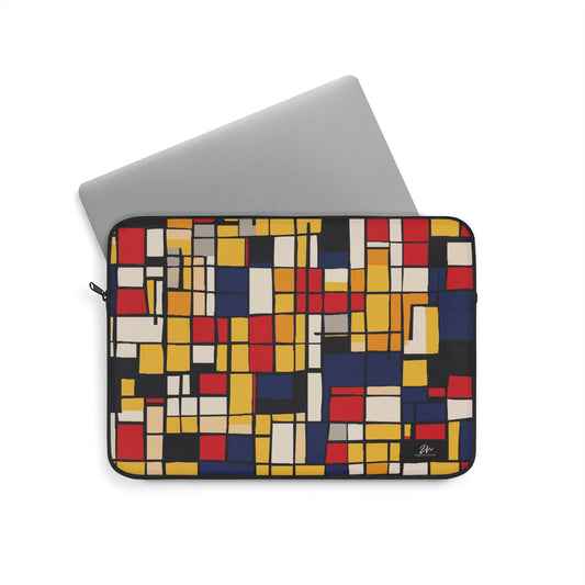 Mondrian-Inspired Laptop Sleeve