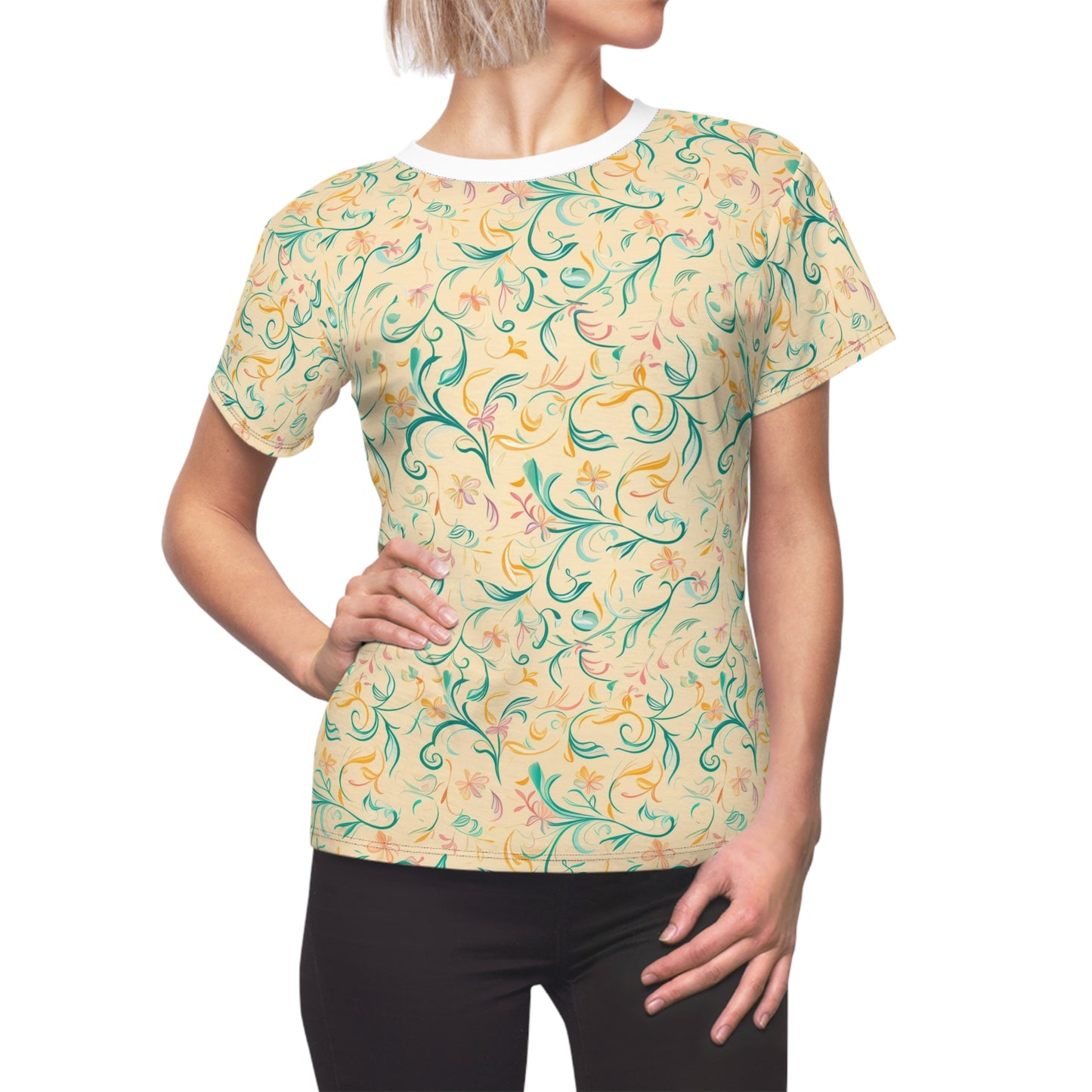 Ornamental Breeze Women's Cut & Sew Tee