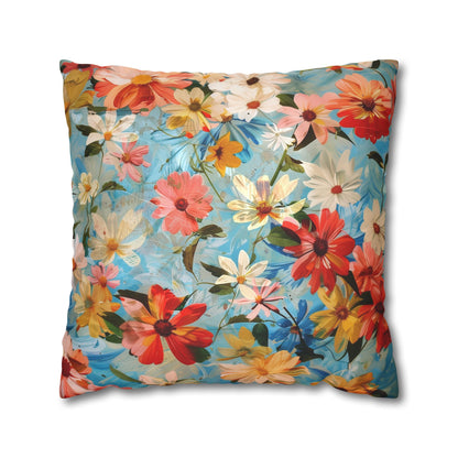 Blooming Paradise Square Pillowcase