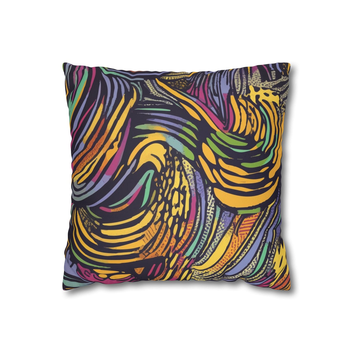 Pop Art Waves Pillowcase