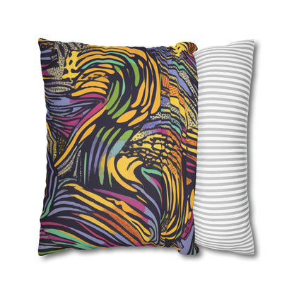 Pop Art Waves Pillowcase