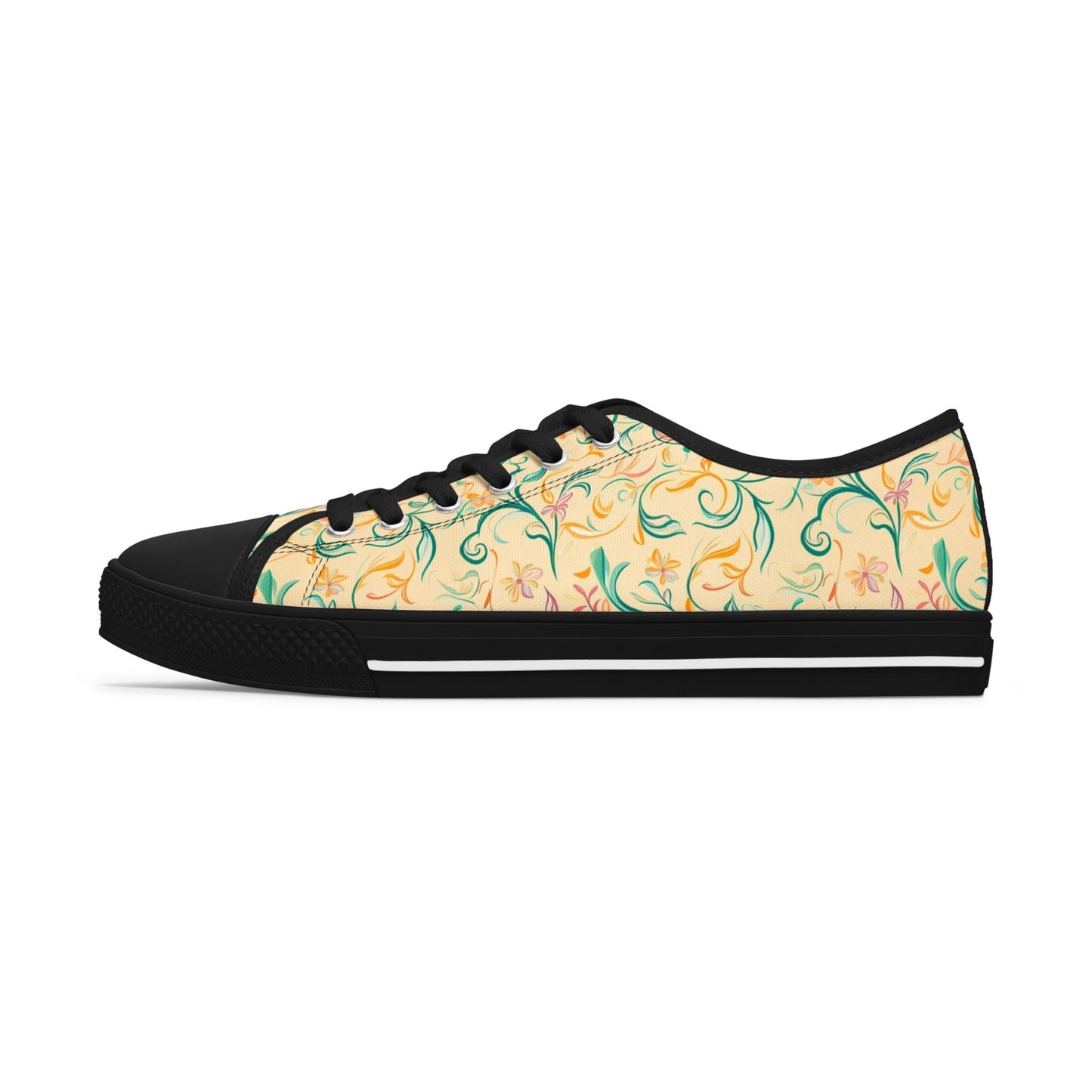 Ornamental Breeze Women's Low Top Sneakers