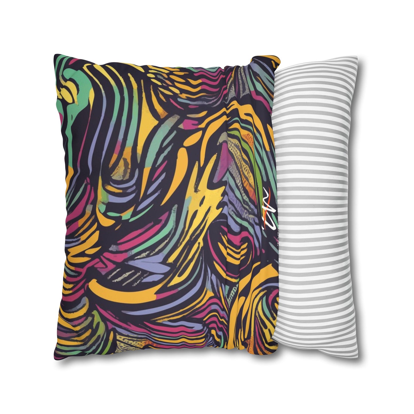 Pop Art Waves Pillowcase