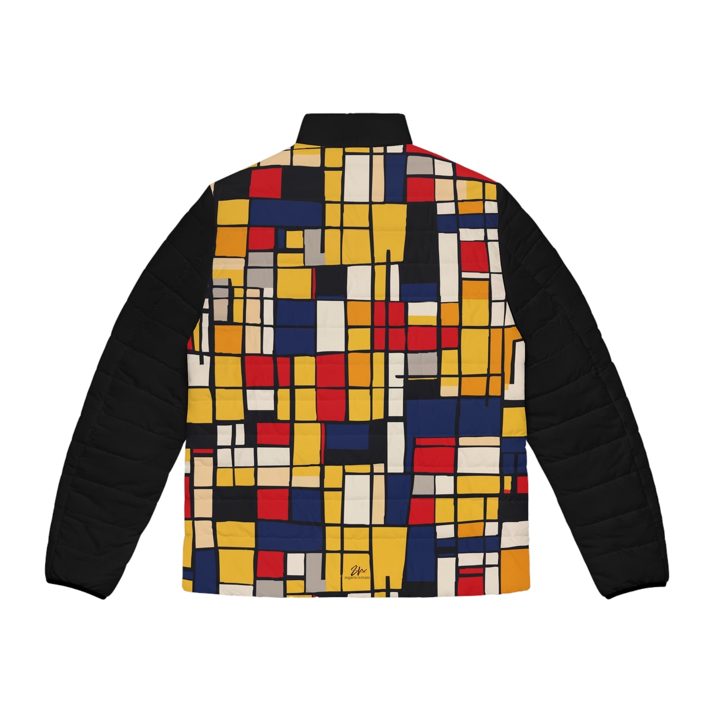 Mondrian Men's Puffer Jacket