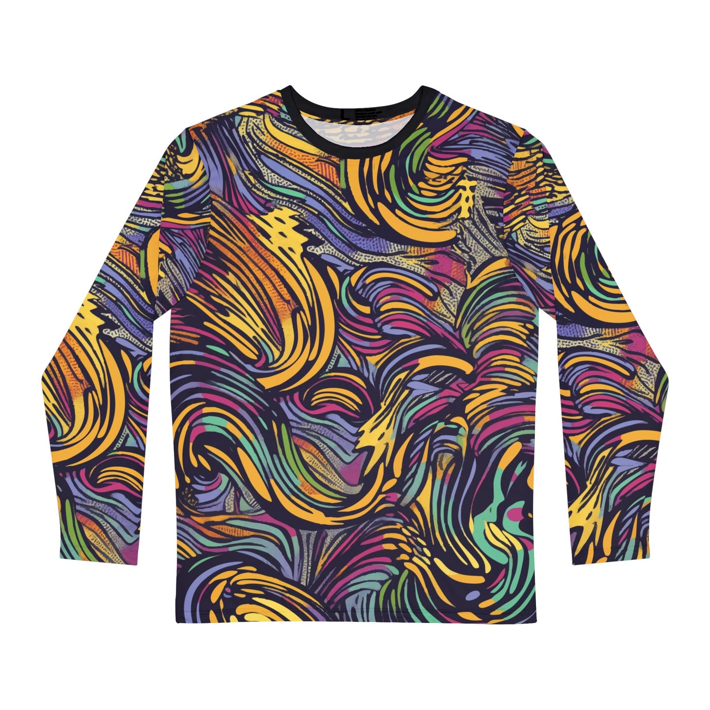 Pop Art Flow Long Sleeve Shirt for men