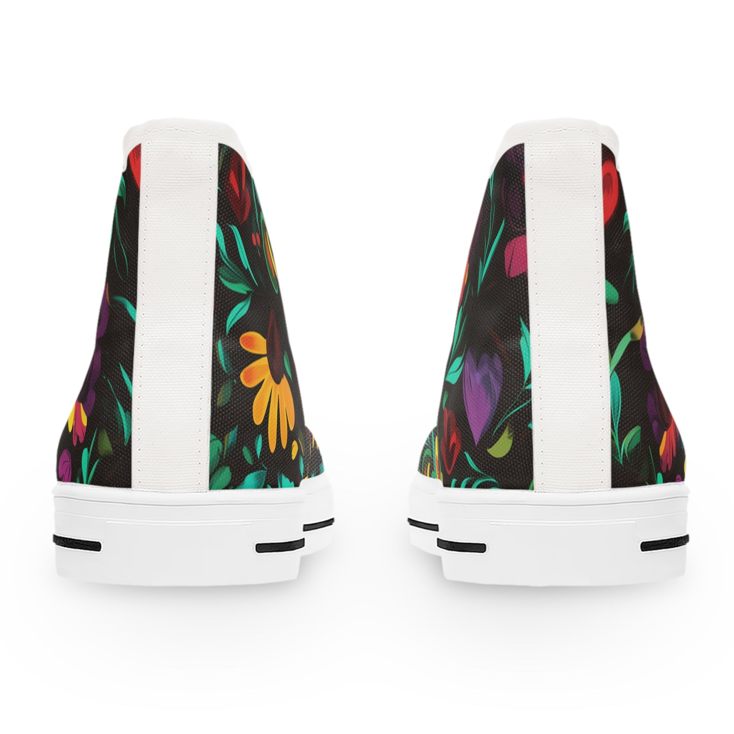 Midnight Fiesta Women's High Top Sneakers