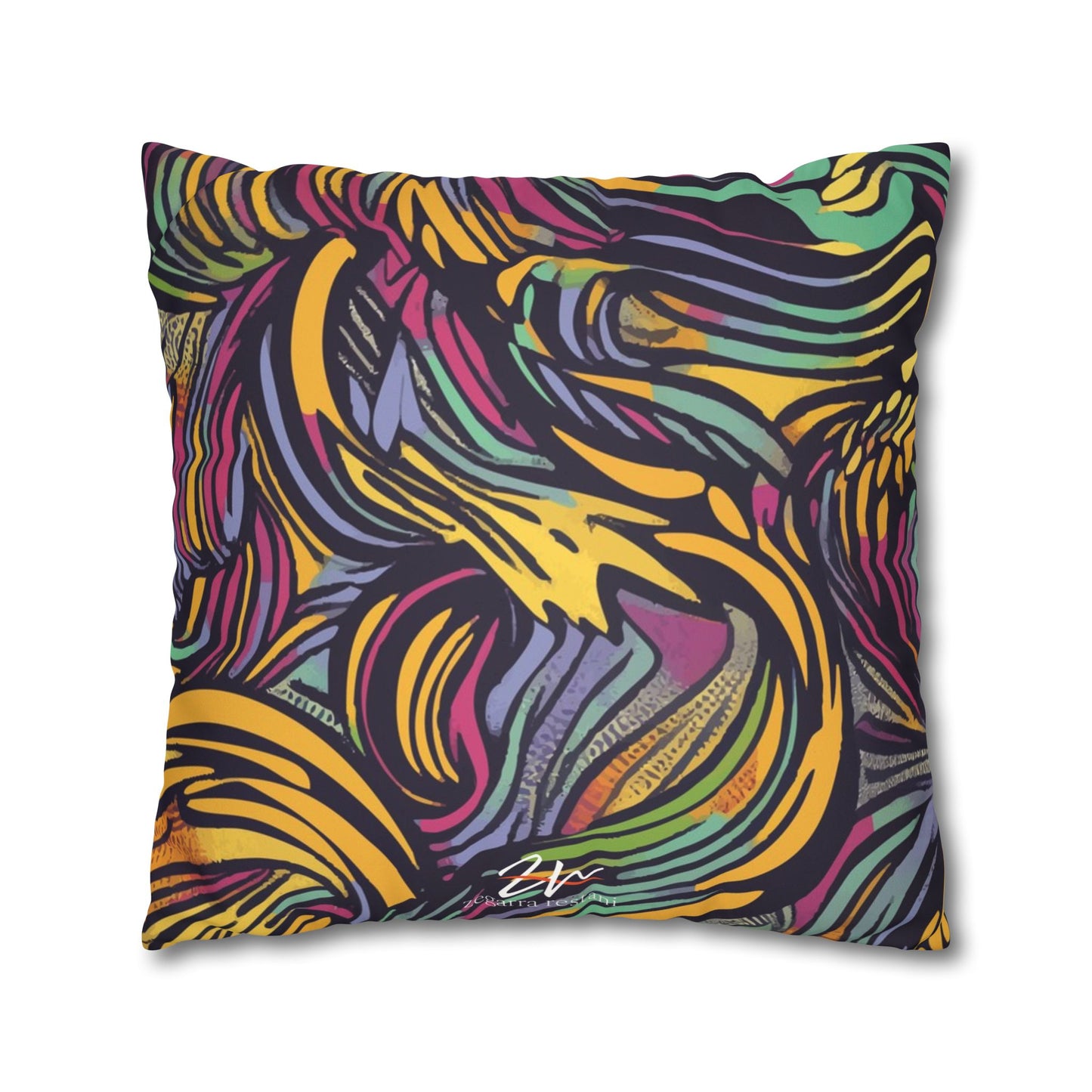 Pop Art Waves Pillowcase