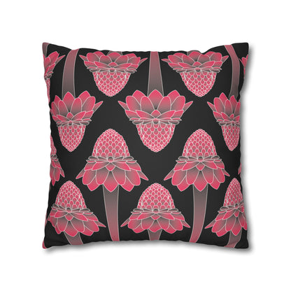 Pink Ginger Pillowcase (BlacK)