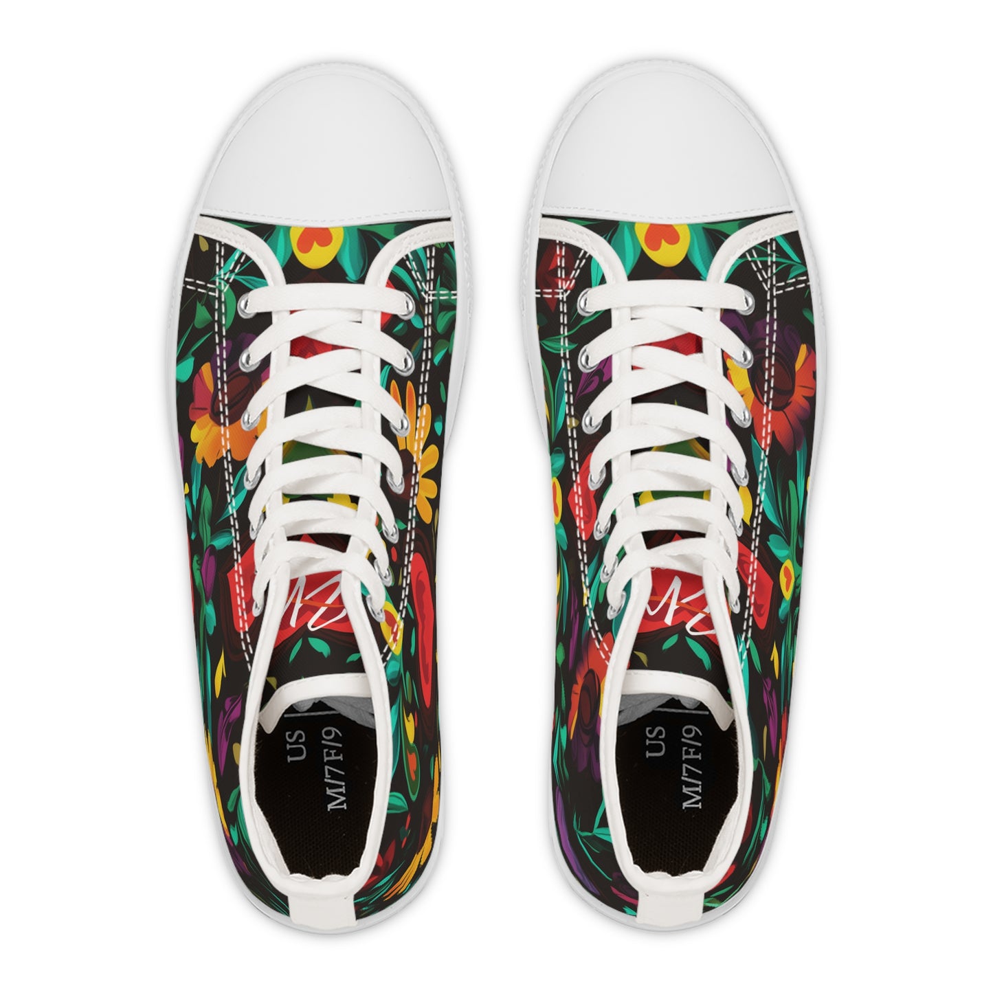 Midnight Fiesta Women's High Top Sneakers