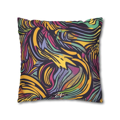 Pop Art Waves Pillowcase