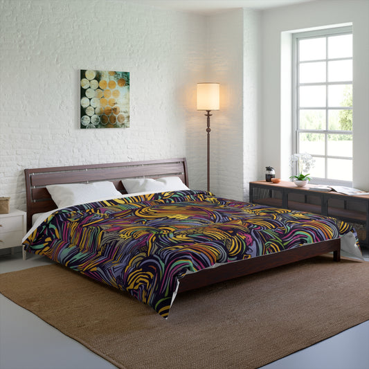 Pop Art Waves Comforter
