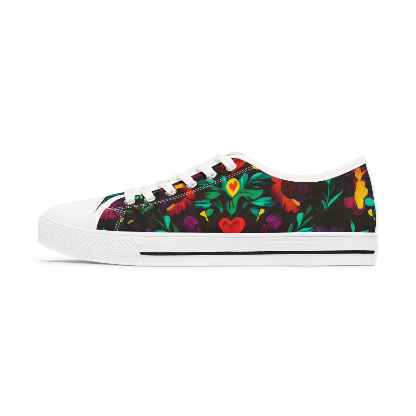 Midnight Fiesta Women's Low Top Sneakers