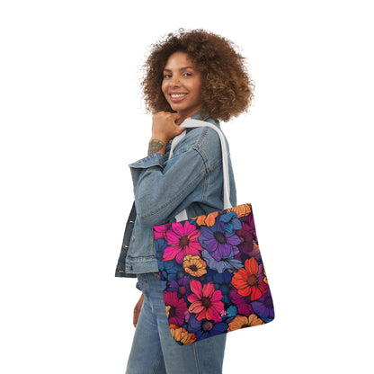 Vivid Blossoms Tote Bag