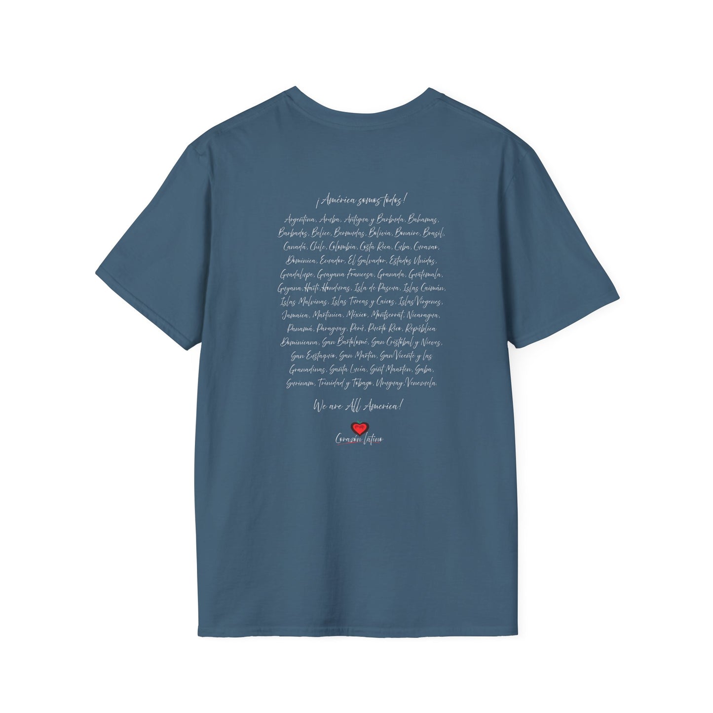Corazón Latino 2 Unisex Softstyle T-Shirt