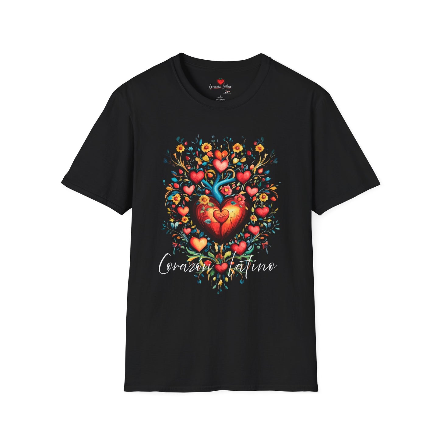 Corazón Latino Unisex Softstyle T-Shirt