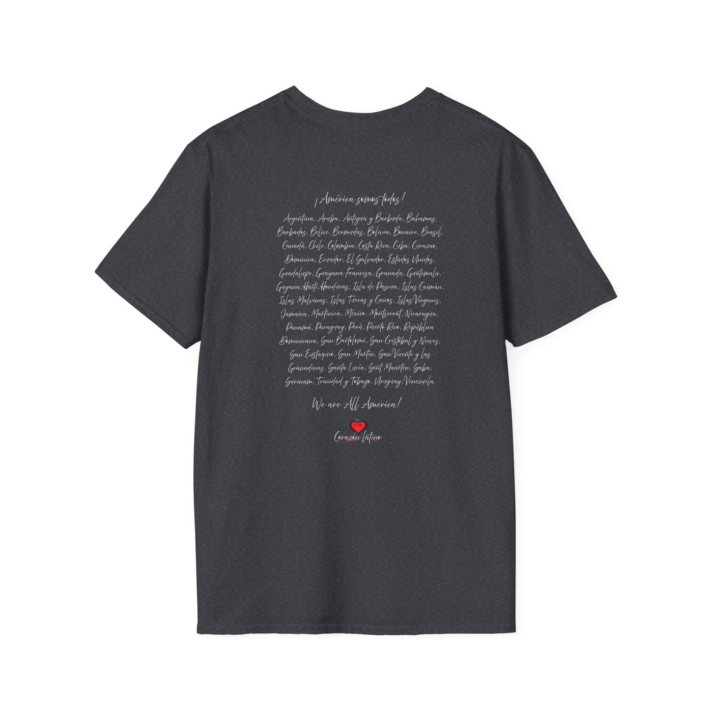 Corazón Latino 2 Unisex Softstyle T-Shirt