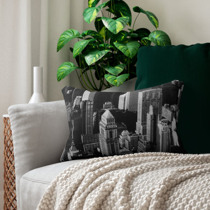 Manhattan Skyline Lumbar Pillow