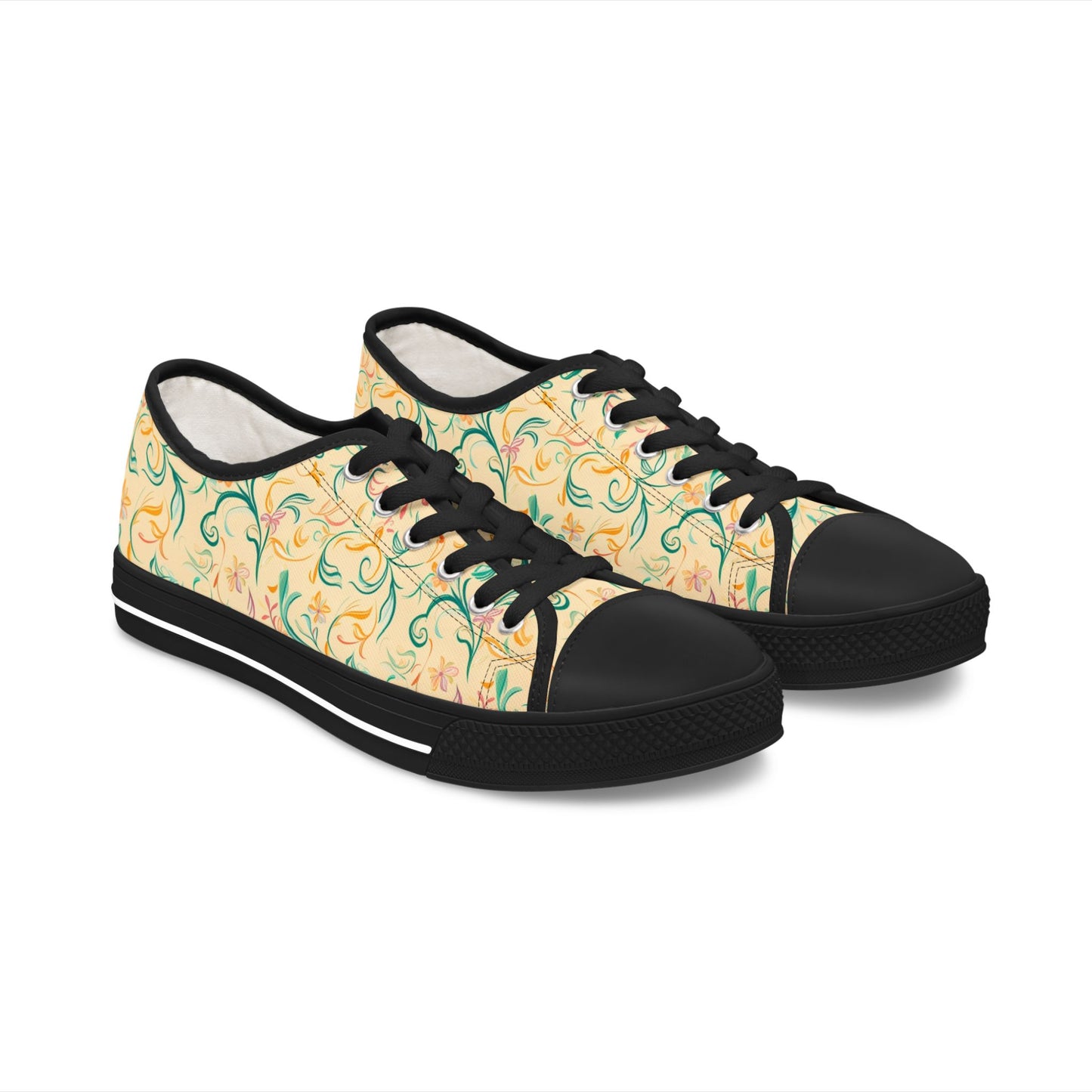 Ornamental Breeze Women's Low Top Sneakers
