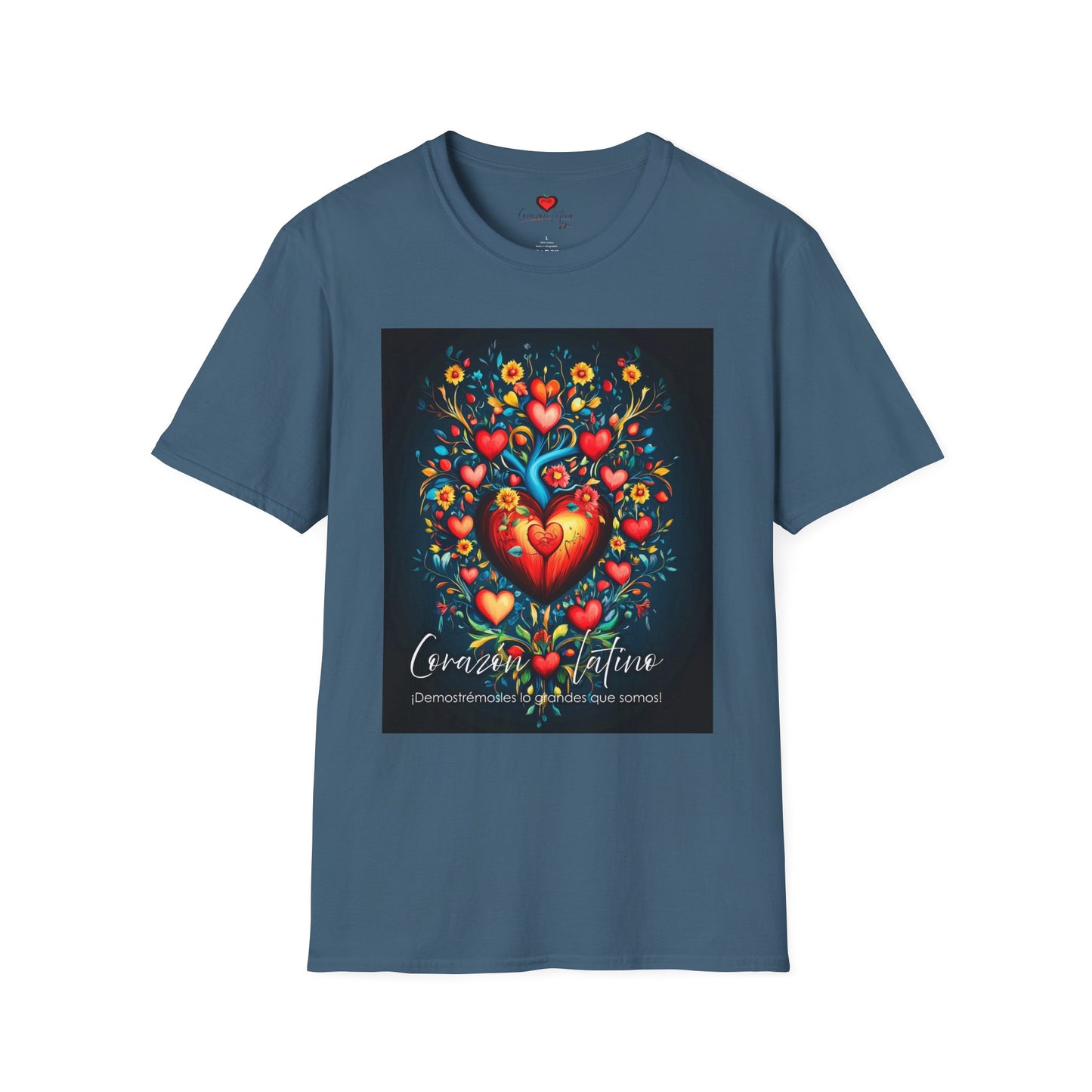 Corazón Latino 2 Unisex Softstyle T-Shirt