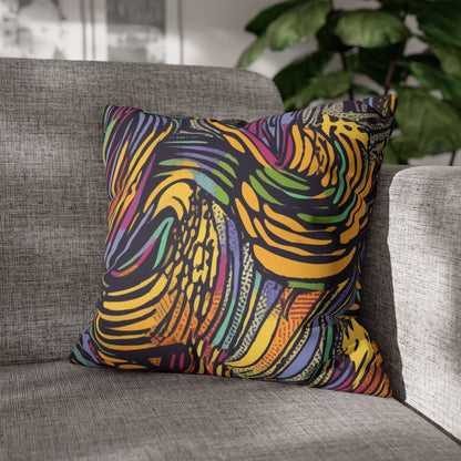 Pop Art Waves Pillowcase
