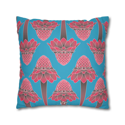Turquoise Ginger Pillowcase
