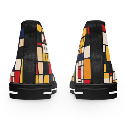 Mondrian Women's High Top Sneakers