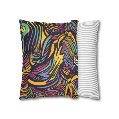Pop Art Waves Pillowcase