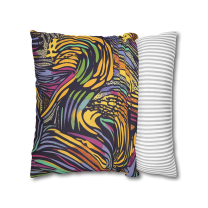 Pop Art Waves Pillowcase