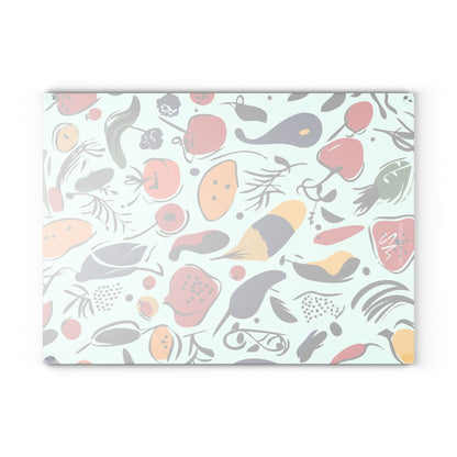 Abstract Harvest Cutting Board