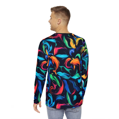 Vincent's Dolphins Long Sleeve Shirt For Men