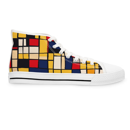 Mondrian Women's High Top Sneakers