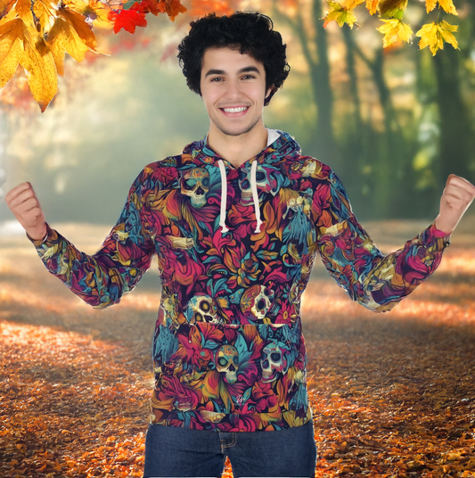 Crazy Calacas Unisex Pullover Hoodie